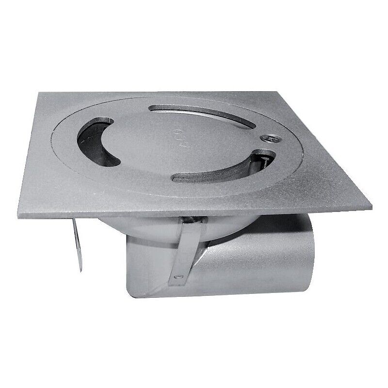 Siphon inoxydable à cloche Netsol 150x150 mm vertical H50 mm V501F - ACO