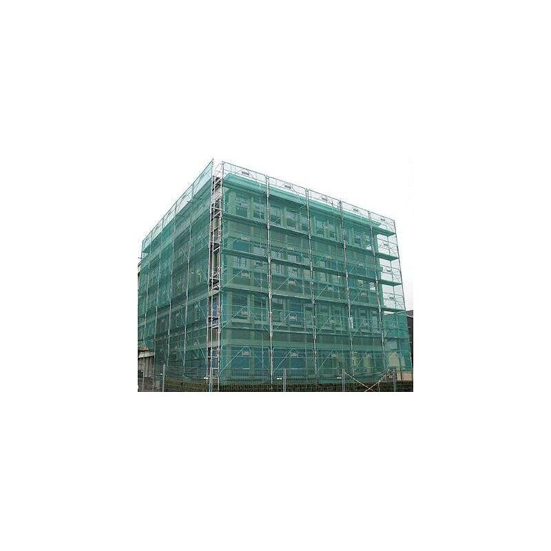 Filet Ravalement Filet de ravalement vert pare-gravats, largeur 3 m, longueur 20 m ...
