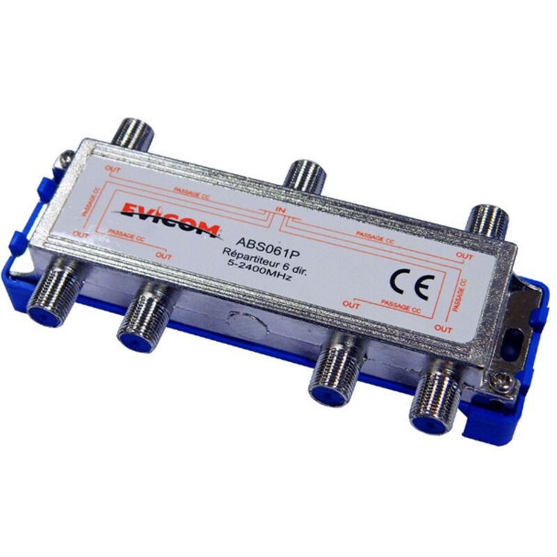 Répartiteur Antenne TV Satellite Radial LX-2 « Répartiteur De Signal | Musik Produktiv Splitter Antenne 5-2400 Mhz Ae5354