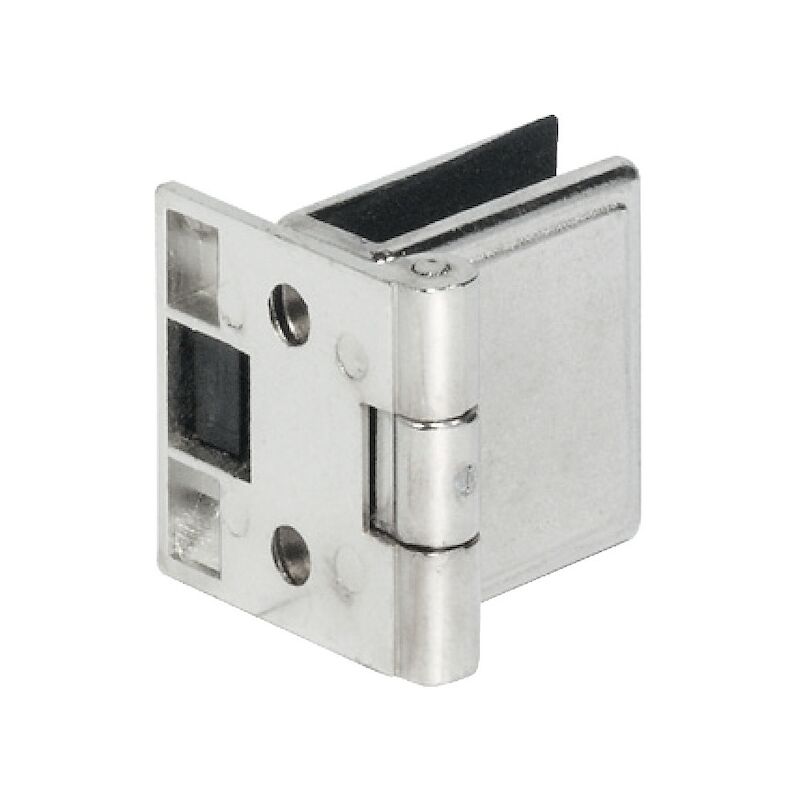 Charnière Pour Porte En Verre Häfele – 90°, Noir, Acier – 20mm (Réf. 361.69.311)