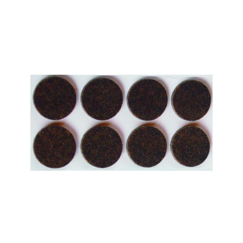 Adsamm® / 16 X Embouts Extérieur/Noir/ 15-16 Mm/Rond/Robust