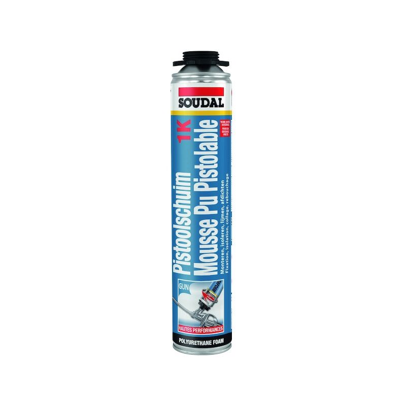 Mousse expansive pistolable - 700 mL - SOUDAL