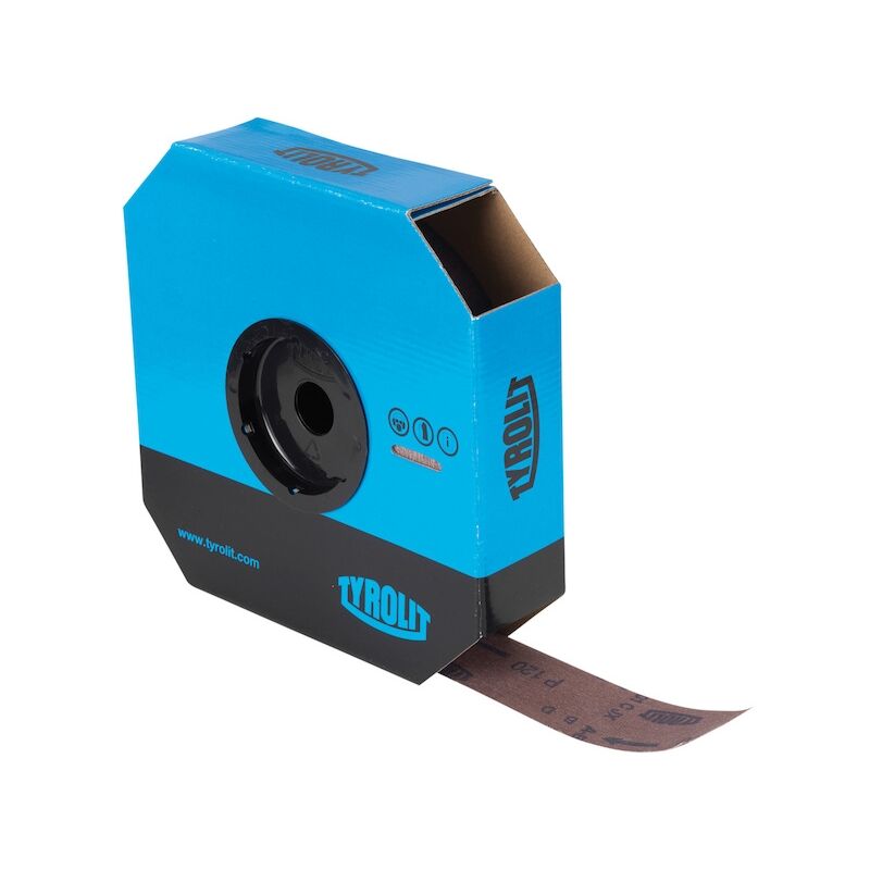 Rouleaux d'atelier (grain 120) - Rouleau 25 m x 38 mm