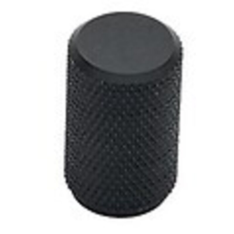 Bouton METAKOR – Diamètre 18 Mm, Noir Mat, Pour Meubles Ou Quilt