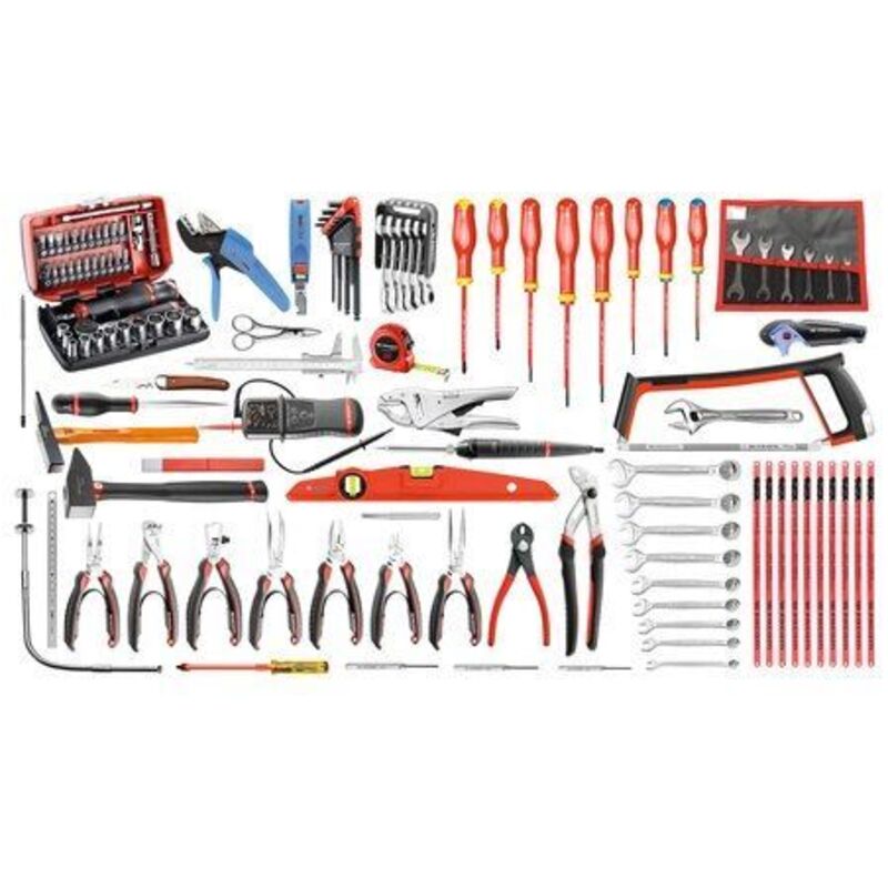 Coffret multi-outils 120 pièces – Outils métriques pour électriciens ...
