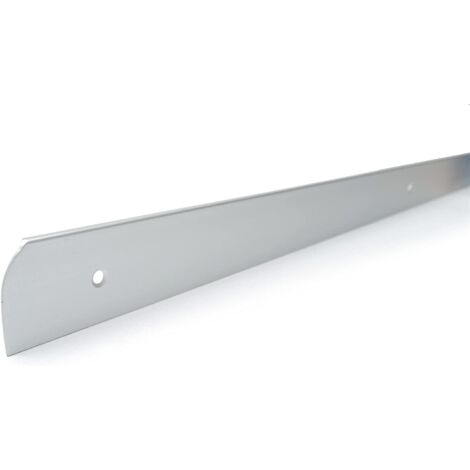 Nordlinger – Profilé de finition aluminium 38mm x 670mm – Pour angles de plans de travail – Protection contre chocs – 680014