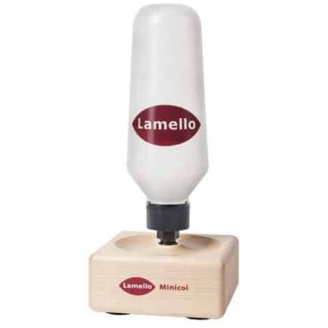 Lamello – Encolleur minicol avec buse en métal pour distribution latérale de colle – Pour rainures de 4 mm – Usage professionnel