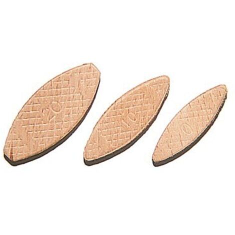 Lamello – Lamelles d'assemblage en hêtre pour bois – Boîte de 1000 lamelles – Dimensions 53x19x4mm – Résistance élevée à la rupture