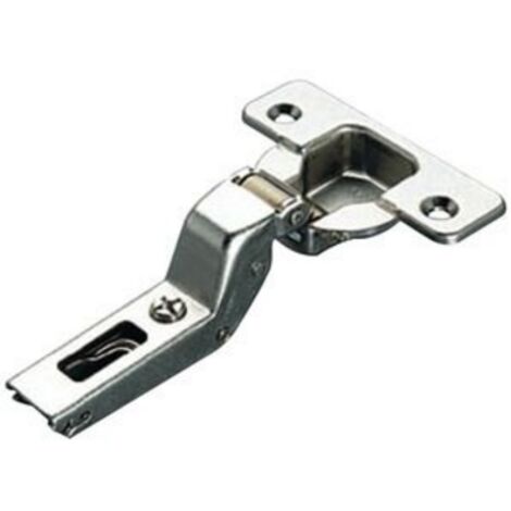 Charnière à visser pour porte affleurante 17 mm – Entraxe 48 mm – Ouverture 94° – Acier nickelé – C2ABP99 – Salice (1/4)