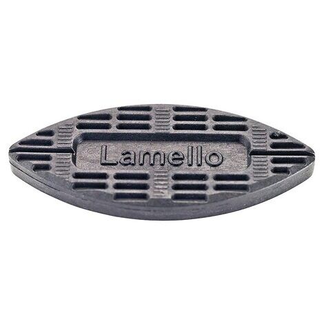 Lamello – Lamelle Bisco P-10 52 x 19 x 7 mm – Carton de 80 pièces – Pour assemblage avec colle caséine – Alignement précis dans P-System