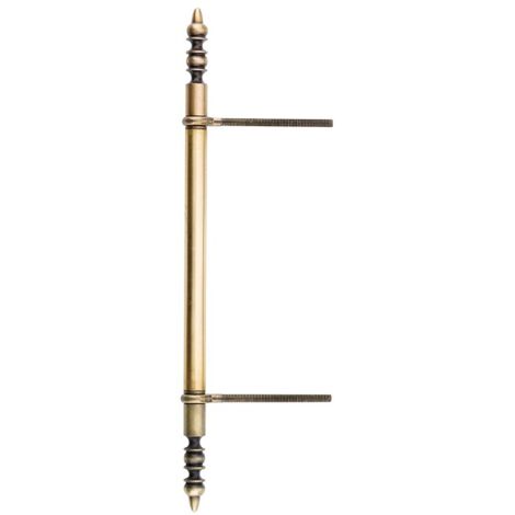 Fiche à lacets pour meubles 174-A-392 acier - 392 mm - vieux bronze - BROS