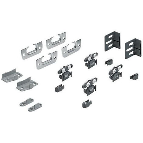 Garniture SysLine S sans silent system 2 portes - HETTICH FRANCE SCS (1/6)