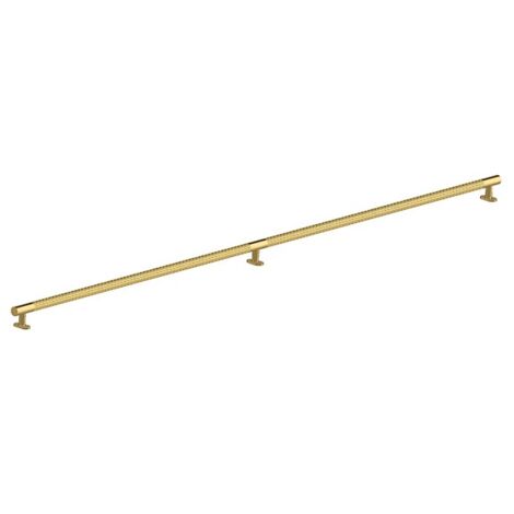 Poignées zamak Fluted - entraxe 320 mm - longueur 378 mm - finition noir mat - ESTAMP