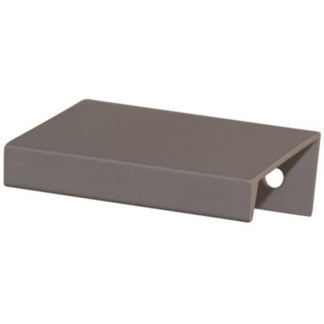 Poignée tirette en aluminium P0333 - entraxe 128 mm - longueur 147 mm - finition nickel mat - CADAP (1/5)