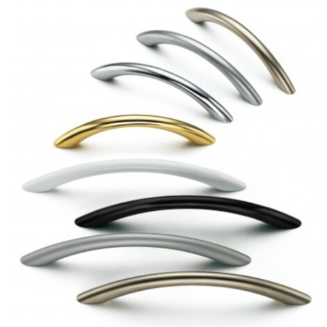 Poignée Luk 7861 - talla Aluminium. 124x9x29mm. Entraxe 96mm.