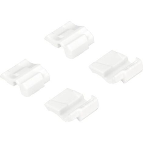 Hettich – Limite d'angle plq 110-85 degrés – Butoir et butée de porte – Pour espaces confinés – Fixation par vis – Matériau résistant