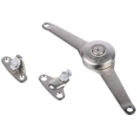 Compas d'abattant à gaz DUO - standard - kit complet pour hauteur de 200 à 500 mm - charge de 2 à 15kg - KESSEBÃ–HMER FRANCE