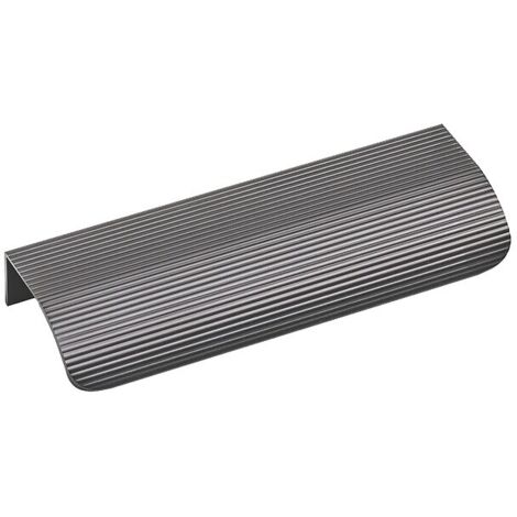 Poignée profil zamak Touquet - longueur 130 mm - finition nickelé brossé - METAKOR (1/4)