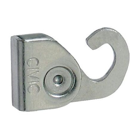 Crochets fermé avec antivol pour cimaise par blister de 2 - en inox - CIVIC