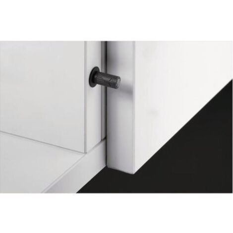 Piston push to open a percer aimant long anthracite - HETTICH FRANCE SCS