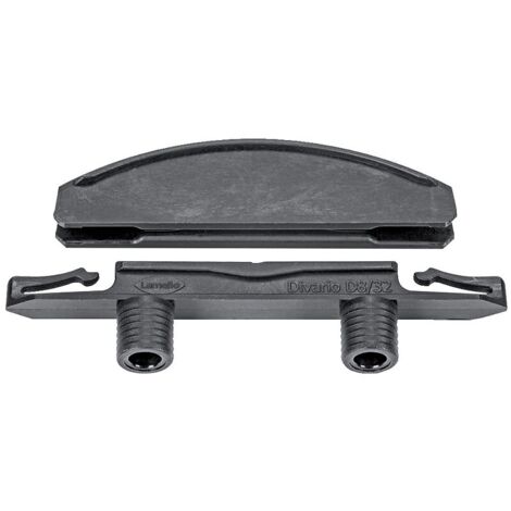Lamello – Système Divario P-18 – Console pour étagère – 72x25x9 mm – 80 paires – Assemblage invisible et auto-serrant