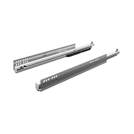 Coulisses Quadro V6+ P2O Silent System 50 kg L470mm - HETTICH (1/2)