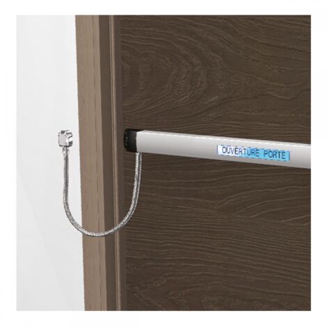 Passe-câble en applique Ø ext 12 int 9.5 mm en acier zingué longueur 400 mm. pose en extérieur - IZYX SYSTEMS