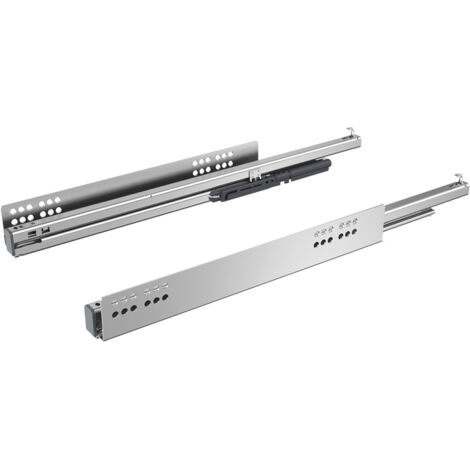 Coulisse quadro v6+ silent system - Longueur : 350 mm - HETTICH