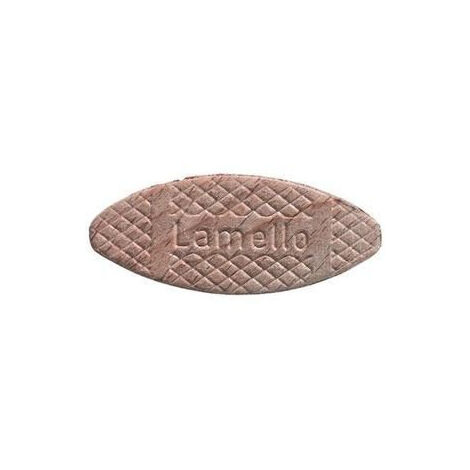 Lamello – Lamelles d'assemblage en hêtre N°20 – Boîte de 1000 unités – Résistance élevée pour assemblage durable – Compatible avec outils standards