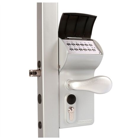 Serrure à codes électronique LOCINOX pour portail battant - LOKQ4040Y2L ZILV VCAC
