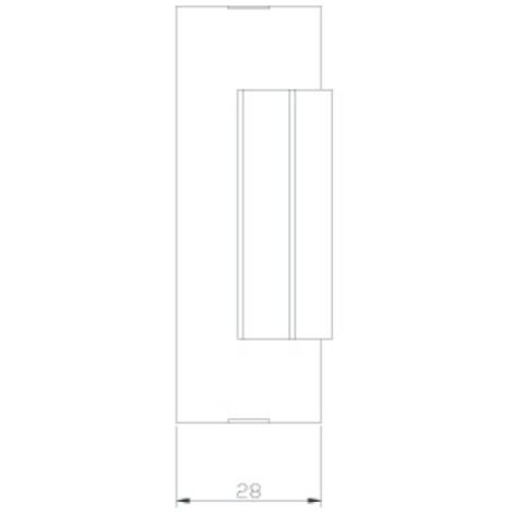 Gâche électrique à encastrer ESU900 universelle 12/24 volts Emission et Rupture - IZYX SYSTEMS
