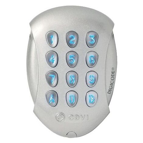 Digicode Galéo 100 codes 2 relais - CDVI (1/2)