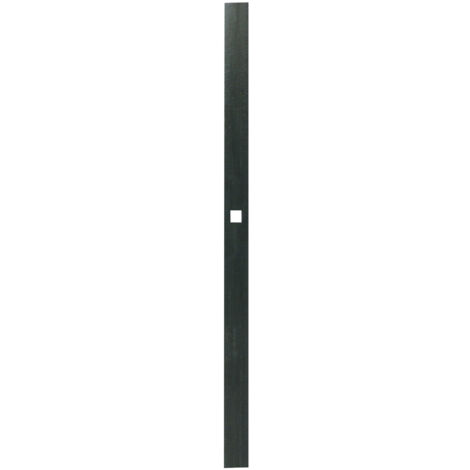 Tige plate éco 2040mm cataphorèse noir - TORBEL - 610204