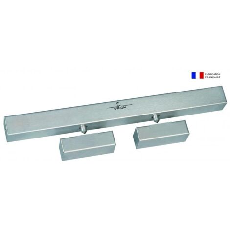 Verrou motorisé à encastrer GRS 620 2 pênes pour contrôle d'accès et issue de secours NFS 61937 24/48 Volts CC - GROOM (1/3)