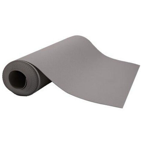 Hettich – Tapis de sécurité antidérapant 520 cm x 5000 cm – Surface argentée pour espaces de travail – Confort et sécurité optimisés - 520x5000arg (1/2)