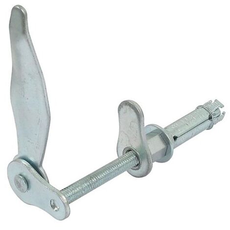 Torbel – Arrêt marseillais à vis pour volet battant – Acier zingué – Longueur 105 mm – Butée intégrée pour fixation durable
