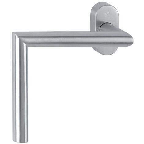 Poignée PMR pour fenêtre -200 X 200 mm - HOPPE Droite                                                               Brossé                200