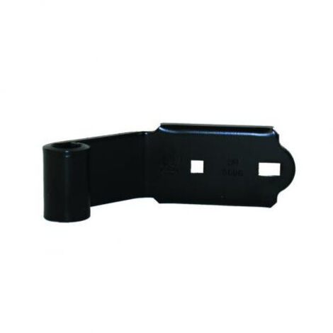 Torbel – Col pour penture de volet 35 mm – Finition cataphorèse noir – Pour bois dur – Carre de 7,5 mm