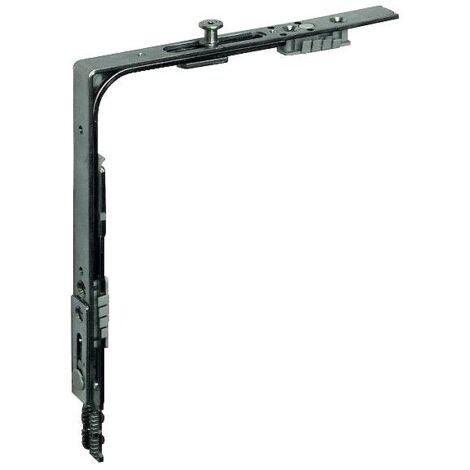 Ferco – Renvoi d'angle 1 galet crémone acier zingué 160 mm – Verrouillage équerre pour châssis 2 vantaux – G133990001