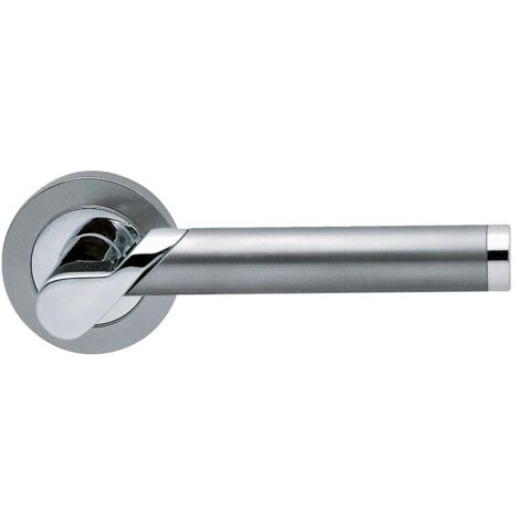 Béquille double sur rosace ligne Starlight bec-de-cane - Karcher design