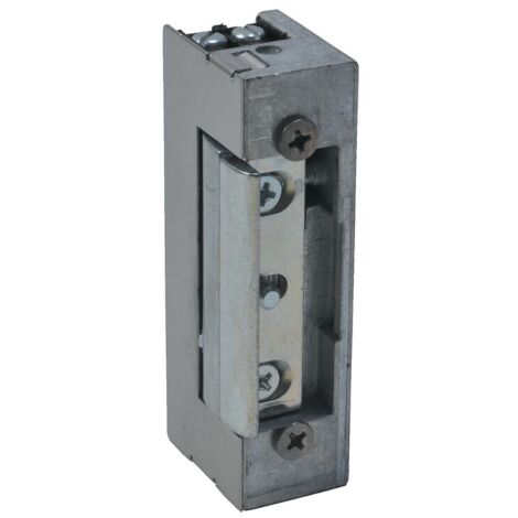 Assa Abloy – Gâche symétrique à larder – Émission et contact stationnaire – Décondamnation manuelle – Pour serrure électrique – Finition métal