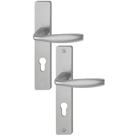 Kit Béquille SAN DIEGO 1191/347 Alu F1 – HOPPE 3230389, Lot De 2, Neuves