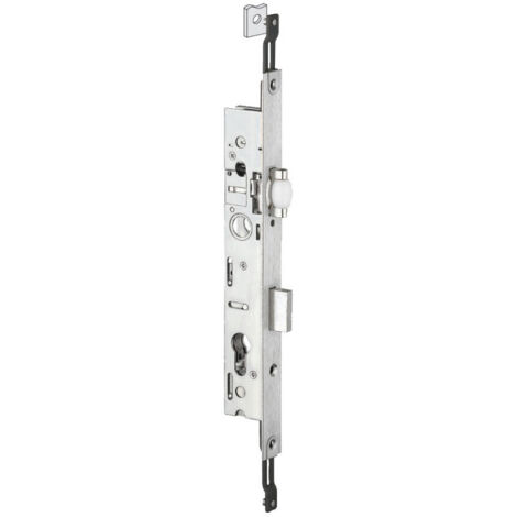 Serrure 3 points pêne dormant à rouleau coffre de 36mm pour tringle plate - STREMLER - 2274.36.TI24