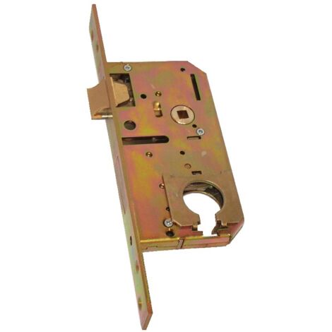 Serrure mortaiser bec de cane pêne demi tour têtière 25mm FICHET 75700070