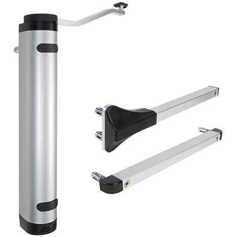 Locinox – Ferme-porte hydraulique Verticlose 2 – Force de fermeture 1154 – Charge maximale 150 kg – Largeur 1500 mm – Testé 500 000 cycles