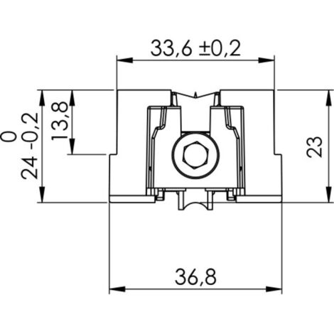 Chariot double réglable matériau de synthèse galets inox 160 kg ref DS 4475 - LA CROISÉE DS