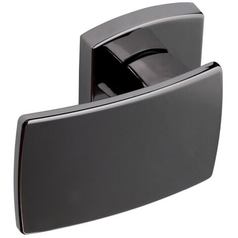 Vachette – Ensemble de poignées de porte MUZE sur rosace clé I – Design chromé velours – Ressort de rappel intégré – Compatible serrure 70mm (1/3)