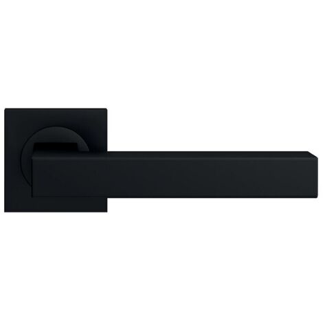 Ensemble sur rosace carrée : Seattle (52 x 52 mm) - KARCHER DESIGN - Noir mat - Condamnation