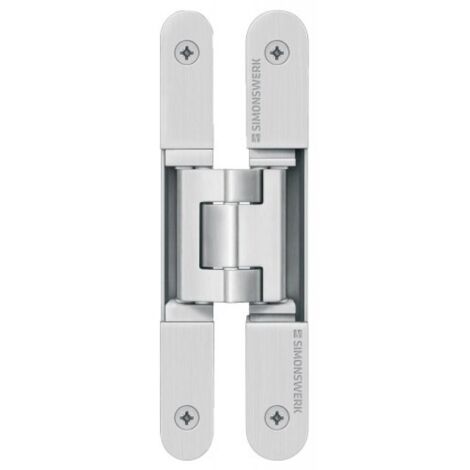 Charnière et paumelle invisible TECTUS TE240 60 kg - inox - SIMONSWERK