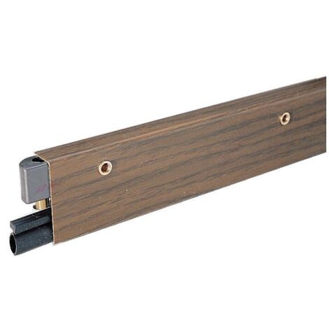 Plinthe automatique en applique 83 mm – Faux bois – Joint néoprène souple – Butée réglable – 45433 – Jean Jourjon - 45KPR